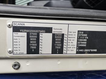 R440 8x2*6 / FASSI 90 t/m CRANE / KRAN